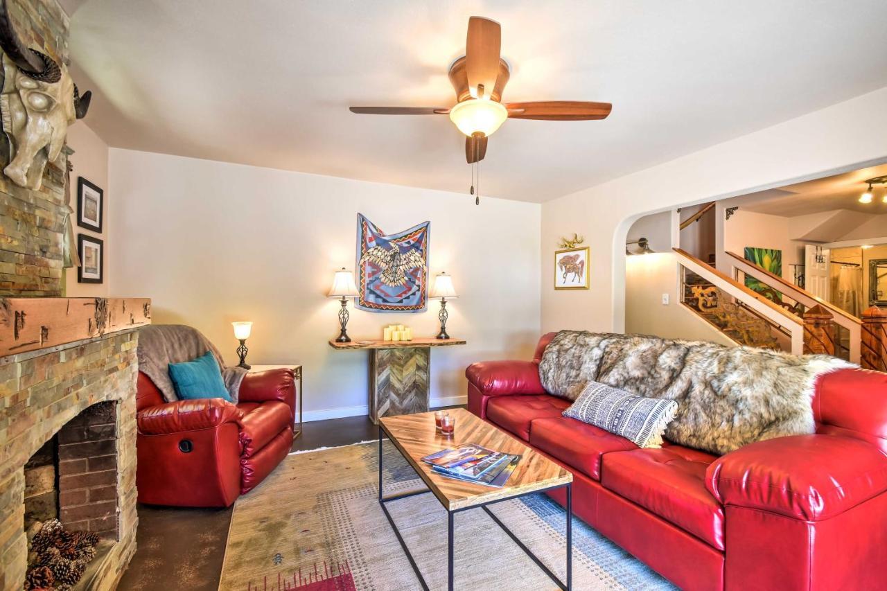 Cozy Home With Media Room Short Walk To Taos Plaza! מראה חיצוני תמונה